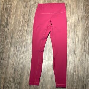 Brand New Lululemon Wunder Train leggings (28 inch)